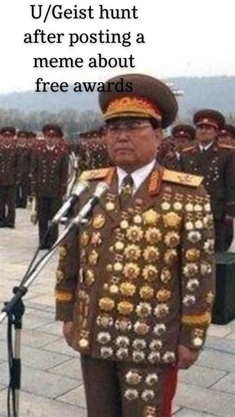 North Korean General With Tons Of Medals For Battles That Didn T Happen