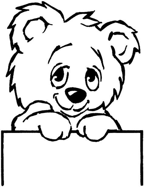 printable bear coloring pages  kids coloring pages