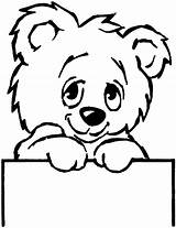 Bear Coloring Teddy Pages Drawing Outline Shy Cute Simple Clipart People Clip Bears Drawings Fanpop Animals sketch template