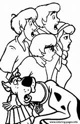 Doo Scooby Coloring Halloween Pages Printable sketch template