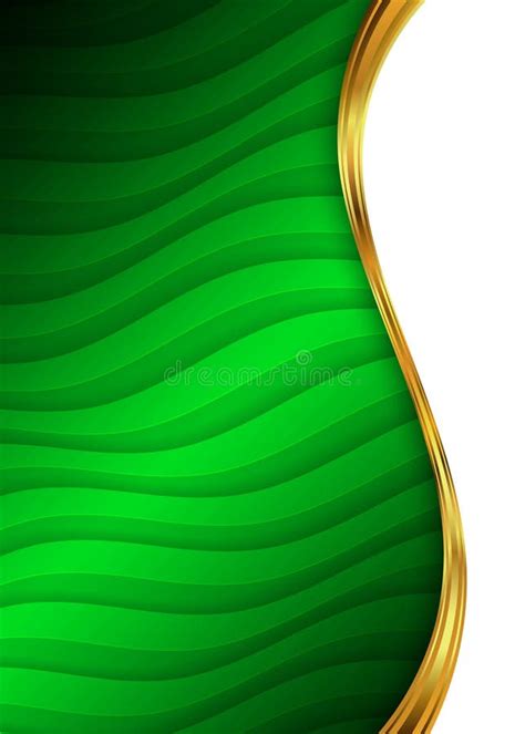 green  gold abstract background template  website banner
