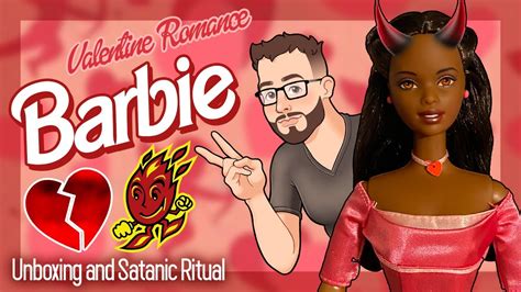 unboxing 2003 valentine romance barbie and diy satanic ritual hexing