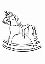 Schaukelpferd Dondolo Cavallo Cheval Bascule Ausmalen2000 Pferde Hugolescargot Besuchen sketch template