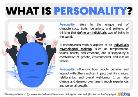 personality definition  personality