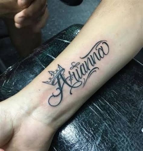 Arianna Name Tattoo Design Name Tattoos On Wrist Name Tattoo Designs