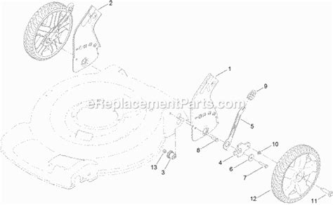 toro  parts list  diagram   ereplacementpartscom