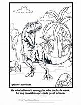 Tyrannosaurus Rex Detailed Coloring sketch template