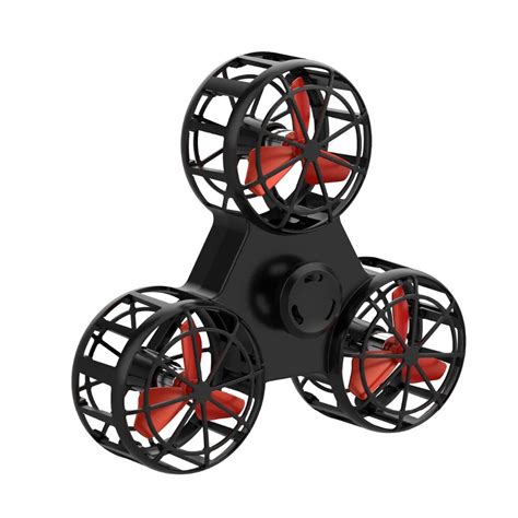 original flying fidget spinner drone cube squeeze roller ring flying toy electronic anti stress