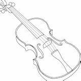 Violin Coloring Pages Clip Print Built California Usa sketch template