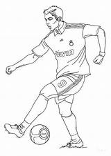 Ronaldo Christiano Indiaparenting Futebol Draw sketch template