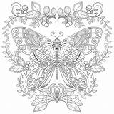 Coloring Pages Butterfly Adult Printable Books Mandala Intricate Coloriage Hanna Karlzon Flower ζωγραφικη Sheets Colouring Tsgos Du Adults Site Book sketch template