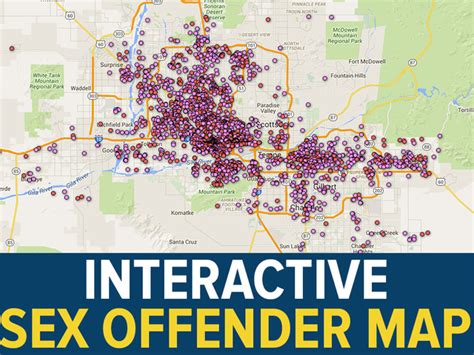Map Do You Live Near A Valley Sex Offender Abc15 Arizona