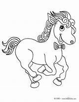 Horse Coloring Pages Running Horses Color Hellokids Pinto Animals Print Index Getcolorings Dala sketch template