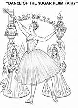 Coloring Pages Nutcracker Barbie Dance Two Ide Booklet Lesson Includes 1st Song Grade sketch template