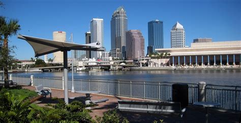 tampa fl downtown tampa from davis islands photo