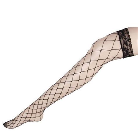 new women s sexy long stocking lace top mesh high thigh stockings