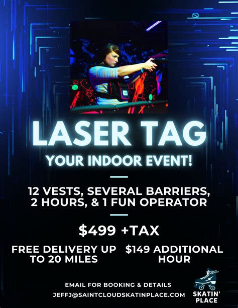 laser tag party invitation editable lupongovph