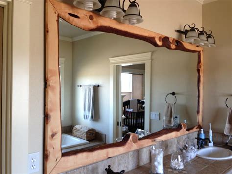 inspirations natural wood framed mirrors mirror ideas