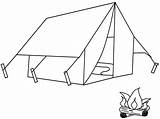 Coloring Pages Camping Color Tent Kids Sports Clip Paradise Program Library Club Crafts Camp Drawing Comments Tents Colouring sketch template