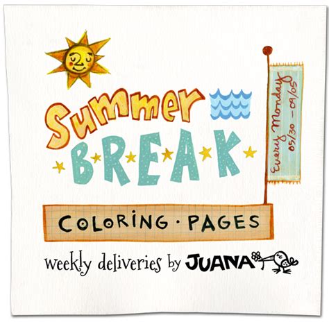 summer break coloring pages juana martinez neal