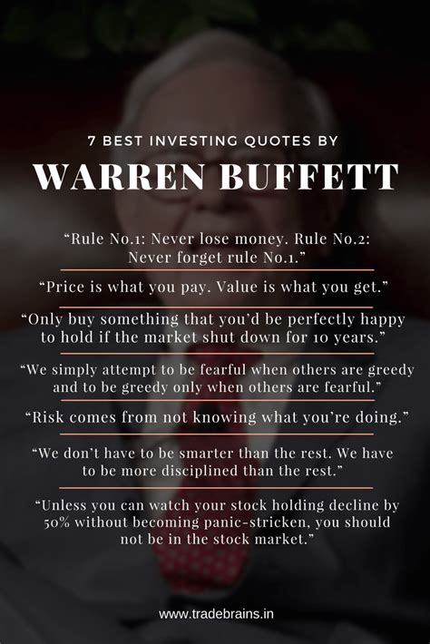 investing quotes  warren buffett min trade brains
