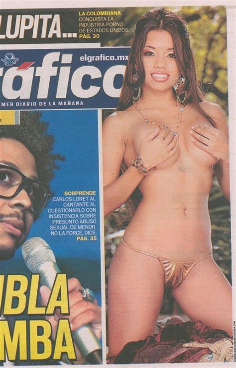 Lupe Fuentes Graces The Cover Of El Grafico Freeones Blog Pornstars