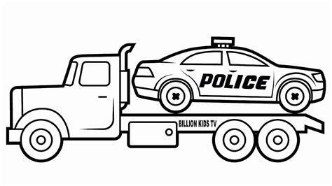 transportation coloring pages  beautiful inspirational police car