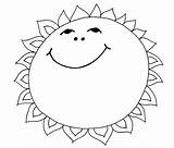 Sun Coloring Pages Summer Kids Printable Print Funny Coloringpagebook Scenery Comment First sketch template