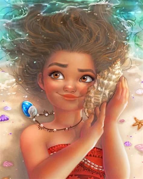 Gorgeous Moana New Paint By Numbers Paint By Numbers For Adult
