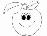 Cartoon Elma Fruits Boyaması Etkinlik Anasınıfı öncesi Boyama Okul sketch template