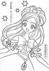Precure Futari Wa Toei Minitokyo Source sketch template