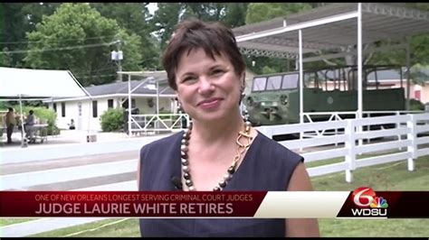 judge laurie white announces  retirement