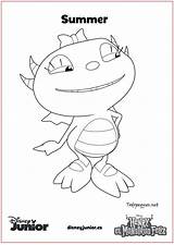 Feliz Hugglemonster Monstruo Danger Monstruito Monstruos Animados Coloriages Popular Mickey sketch template