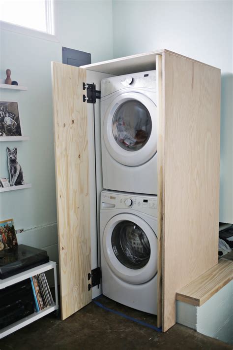 washer  dryer enclosure