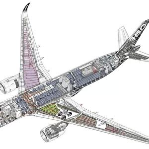 airbus   cutaway poster  beautiful pictures