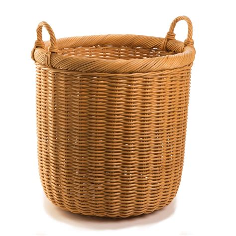 wicker storage basket  basket lady