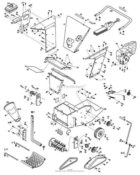 murray csxa chippershredder  parts diagram  illustration parts list
