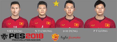 Ultigamerz Pes 2017 Vietnam Face Pack V2 And Mini Faces