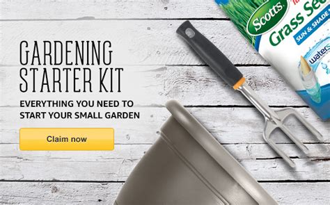 check    gardening starter kit  amazon