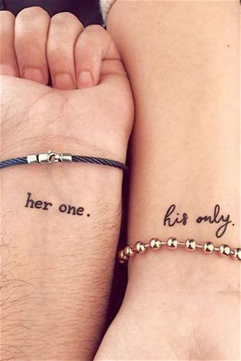 25 cute and stunning couple matching tattoo designs to melt your heart