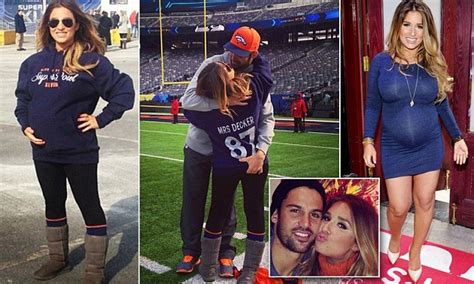pregnant nfl wife chooses to sit in the cheap seats so she can watch
