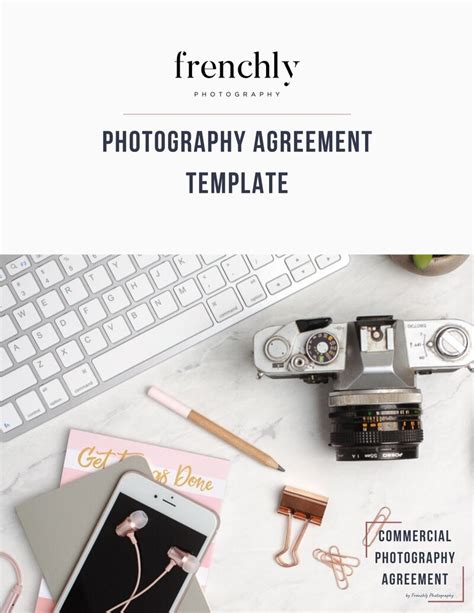 contract template  frenchly photography