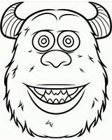 Sully Monsters sketch template