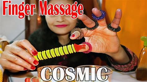 Finger And Hand Massage With Different Tools By Lady Cosmic Barber Asmr