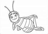 Coloring Bee Movie Barry Pages Benson sketch template