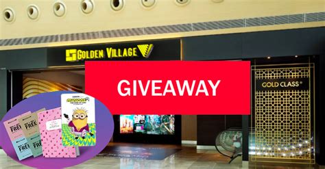 giveaway 5 sets of golden village m pass to be won asia 361