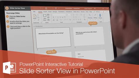 sorter view  powerpoint customguide