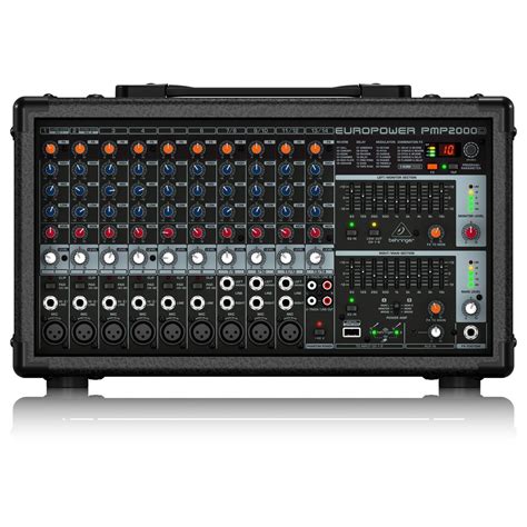 behringer pmpd powered mixer  gearmusic