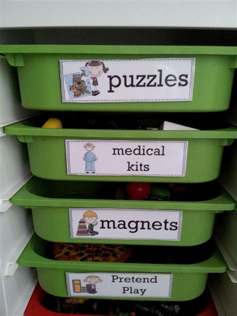 crazy pre  classroom  classroom bin labels