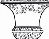 Urn Getdrawings Drawing sketch template